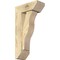 Ekena Millwork Funston Slat Rough Sawn Bracket w/ Offset Brace, Douglas Fir, 6"W x 14"D x 26"H BKT0604X14X26FST06RDF - alternate 1